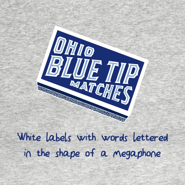 Ohio Blue Tip - Megaphone by mujeresponja